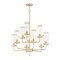 Maxim Crosby 9-Light Chandelier 11479CRSBR - alternate 1